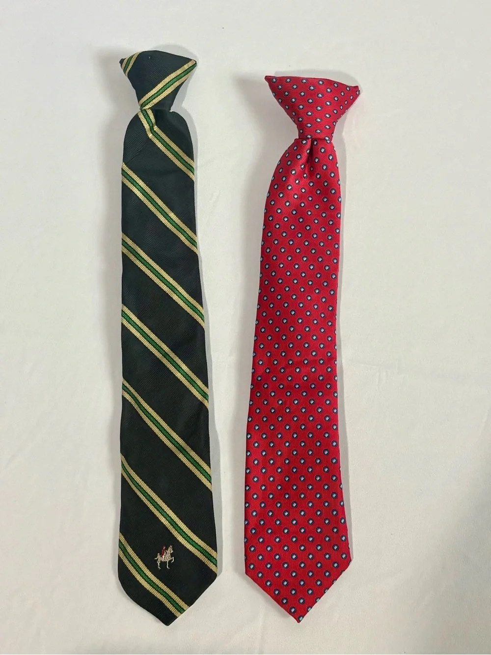 Pair of Boys' Clip-On Ties